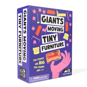 Giants Moving Tiny Furniture