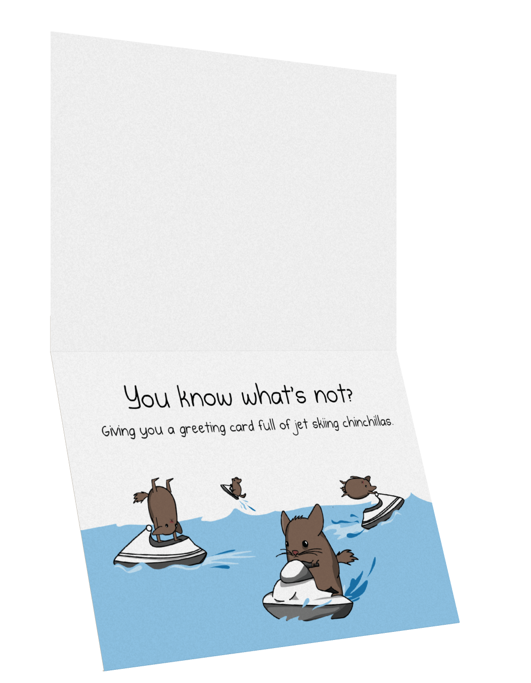 Chinchillas - Holiday Card - Image 3