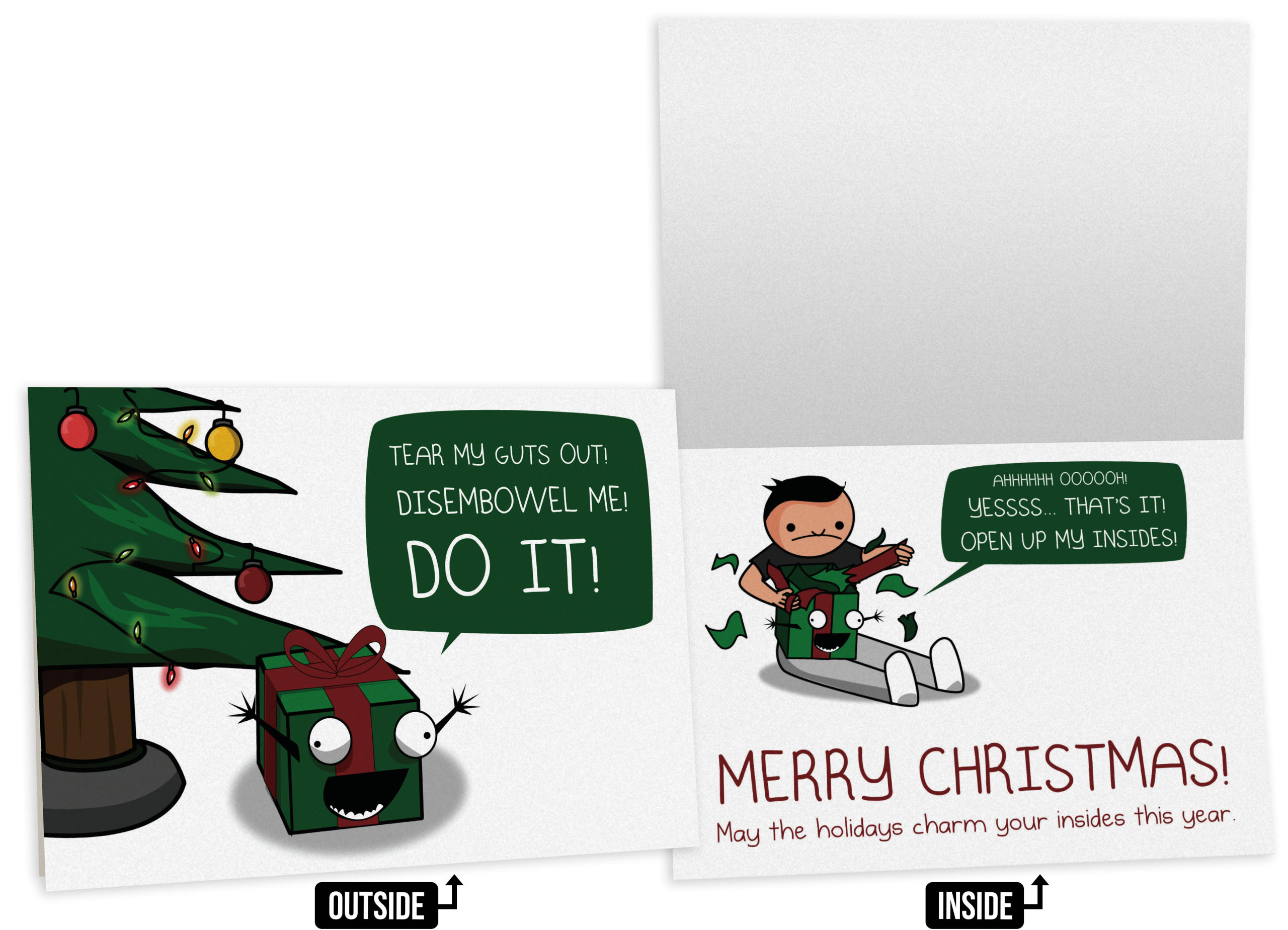 NSFW All Holiday Greeting Card Bundle - 8 pack - Image 5