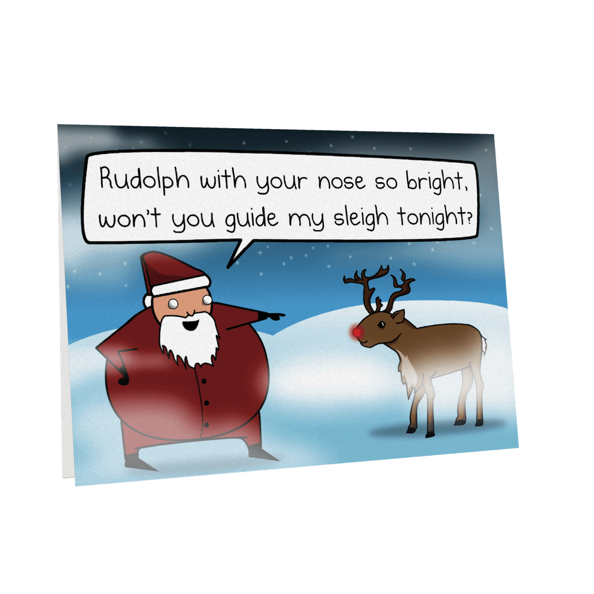 Rudolph - NSFW Holiday Card - Image 2