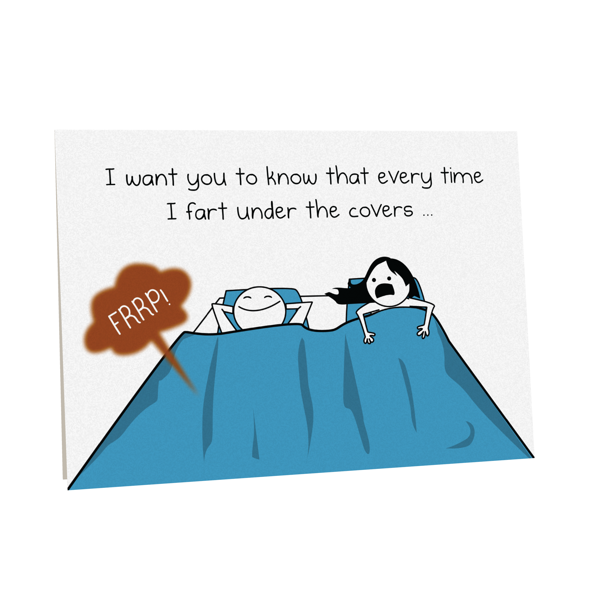 Fart - NSFW Love & Friendship Greeting Card - Image 2