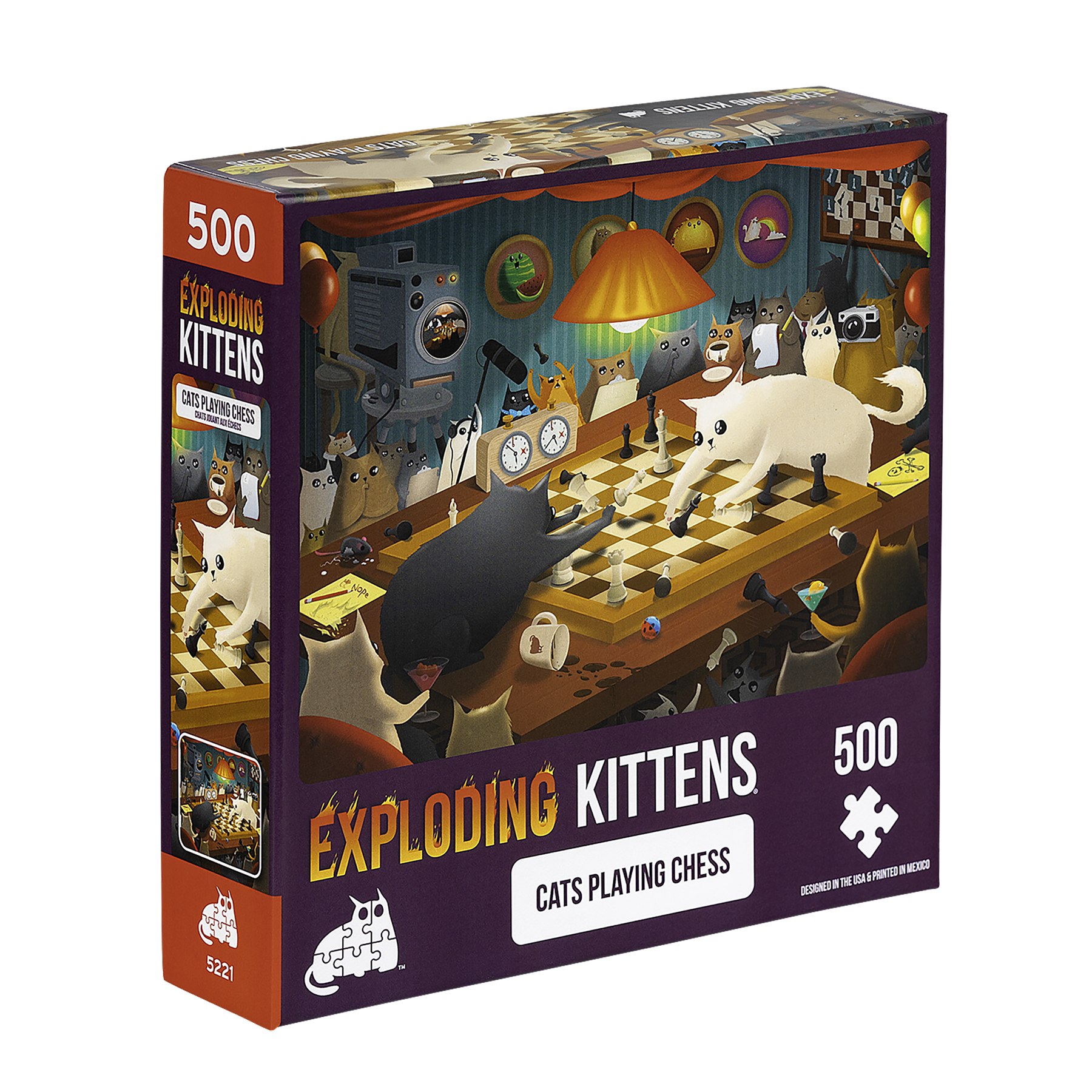 Cats Playing Chess - Image 2
